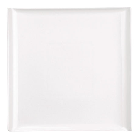 Churchill Melamine Square Trays White 303x303mm (4 Pack)