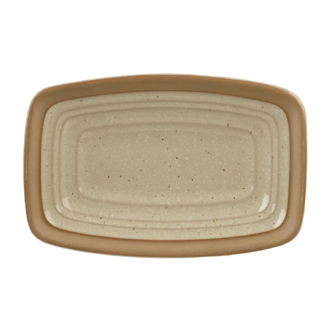 Churchill Igneous Rectangular Plates Natural 150x110mm (6 Pack)
