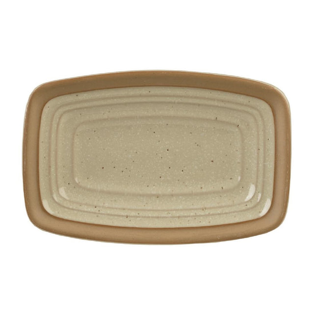 Churchill Igneous Rectangular Plates Natural 150x110mm (6 Pack)