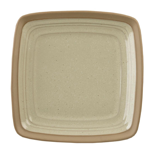 Churchill Igneous Square Plates Natural 210x210mm (6 Pack)