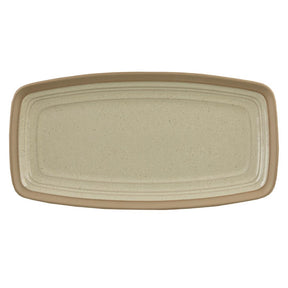 Churchill Igneous Rectangular Plates Natural 350x180mm (6 Pack)
