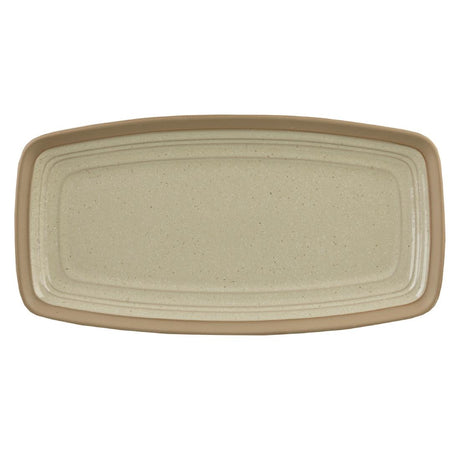 Churchill Igneous Rectangular Plates Natural 350x180mm (6 Pack)