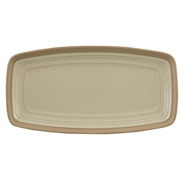 Churchill Igneous Rectangular Plates Natural 350x180mm (6 Pack)