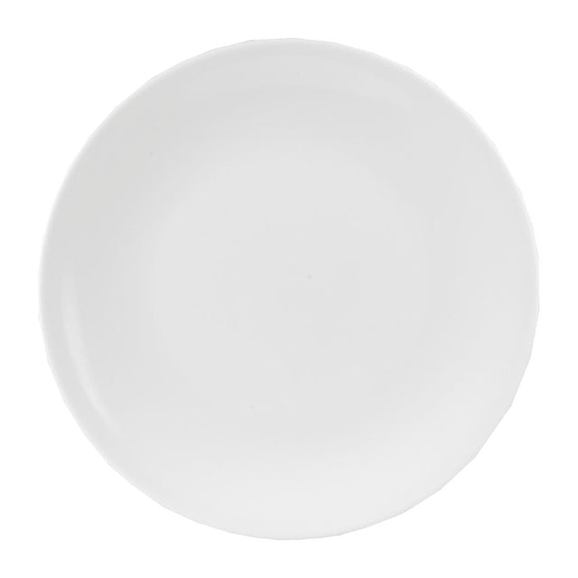 Churchill Art de Cuisine Menu Porcelain Coupe Plates 205mm (6 Pack)