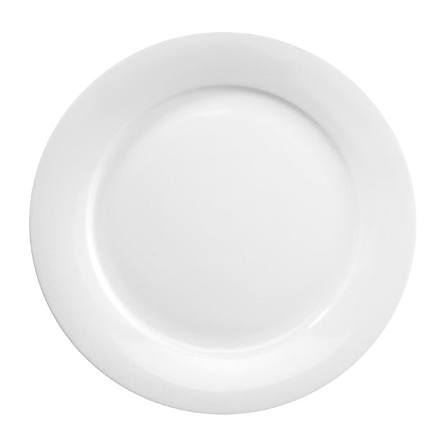 Churchill Art de Cuisine Menu Porcelain Rimmed Plates 270mm (6 Pack)