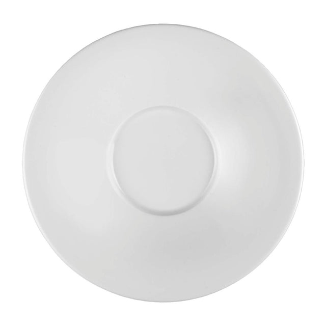 Churchill Art de Cuisine Menu Porcelain Rimmed Saucers 171mm (6 Pack)
