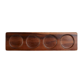 Churchill Wooden Rectangular Deli Boards 90x353mm (4 Pack)