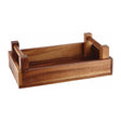 Churchill Wood Rectangular Crates 330x200mm (4 Pack)