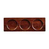 Churchill Wooden Rectangular Deli Boards 90x270mm (4 Pack)