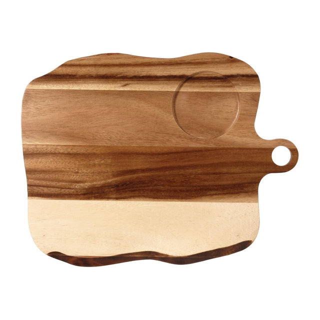 Churchill Wooden Square Paddle Boards 270x350mm (4 Pack)