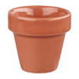 Churchill Bit on the Side Plant Pots Paprika 114ml (12 Pack)
