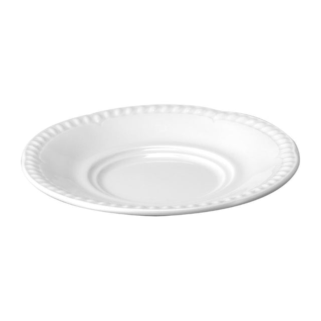 Churchill Buckingham Consommé Saucers White 152mm (24 Pack)