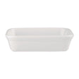 Churchill Cookware Shallow Rectangular Dishes White 155x115mm (12 Pack)