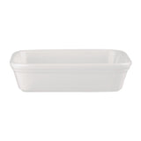 Churchill Cookware Shallow Rectangular Dishes White 155x115mm (12 Pack)