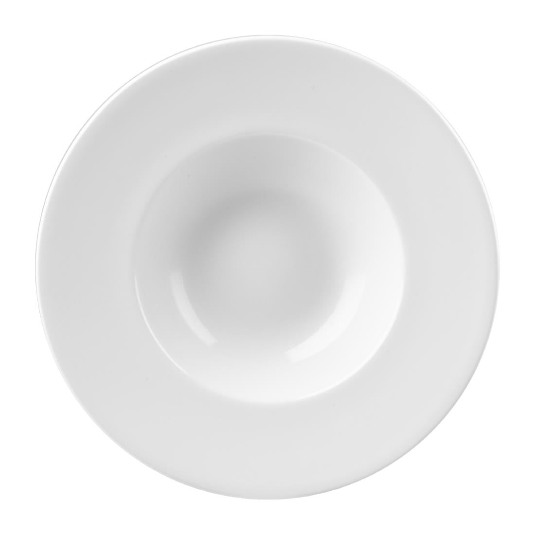 Churchill Profile Wide Rim Bowls White 240mm (12 Pack)