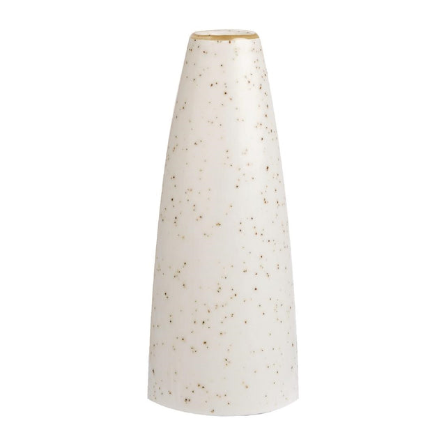 Churchill Stonecast Bud Vases Barley White 125mm (6 Pack)