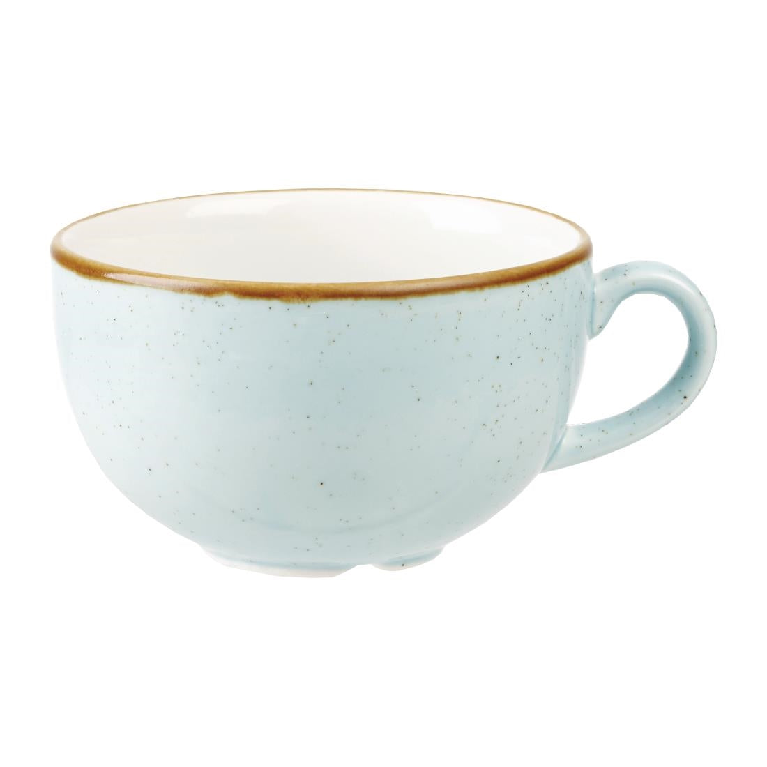 Churchill Stonecast Cappuccino Cups Duck Egg Blue 460ml (6 Pack)