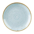 Churchill Stonecast Evolve Coupe Plates Duck Egg Blue 324mm (6 Pack)