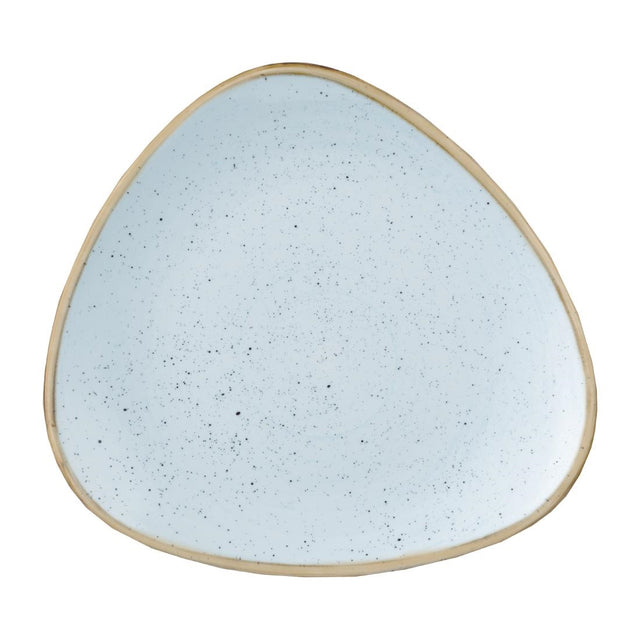 Churchill Stonecast Lotus Plates Duck Egg Blue 203mm (12 Pack)
