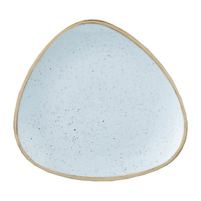 Churchill Stonecast Lotus Plates Duck Egg Blue 245mm (12 Pack)