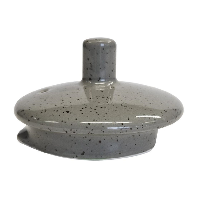 Churchill Stonecast Peppercorn Grey Replacement Lids for 426ml Teapots (6 Pack)
