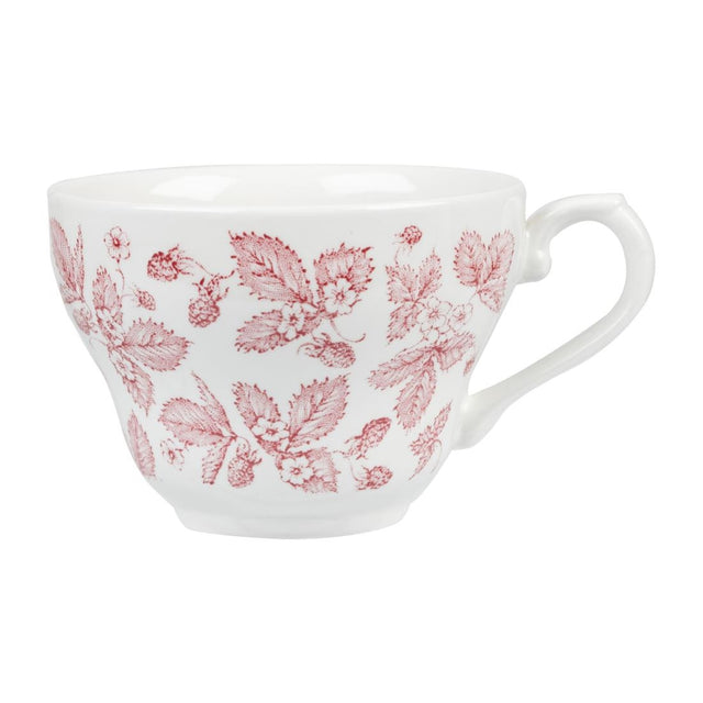 Churchill Vintage Prints Georgian Teacups Cranberry Bramble 198ml (12 Pack)
