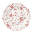 Churchill Vintage Prints Rimmed Plates Cranberry Rose Chintz 276mm (6 Pack)
