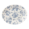 Churchill Vintage Prints Oval Plates Prague Toile 365x293mm (6 Pack)