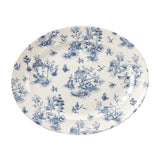 Churchill Vintage Prints Oval Plates Prague Toile 365x293mm (6 Pack)