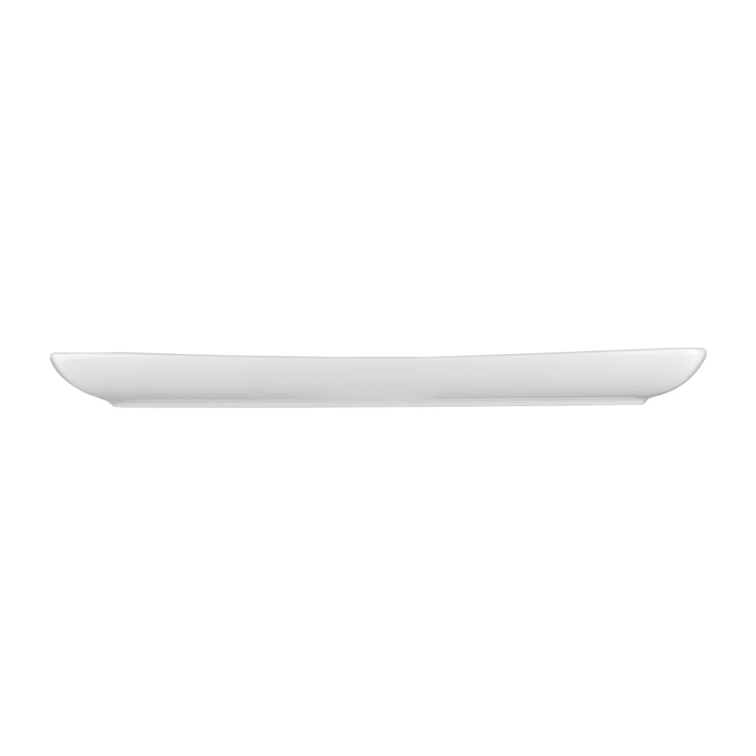Churchill X Squared Oblong Plates White 298x140mm (12 Pack)