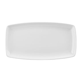 Churchill X Squared Oblong Plates White 298x140mm (12 Pack)