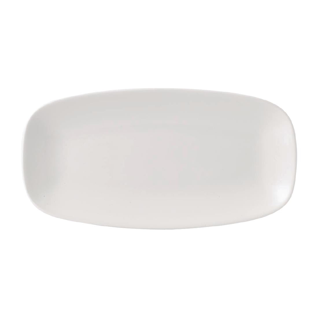 Churchill Chefs' Plates Oblong Platters White 298x153mm (12 Pack)