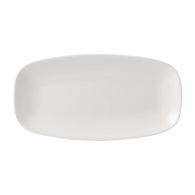 Churchill Chefs' Plates Oblong Platters White 298x153mm (12 Pack)