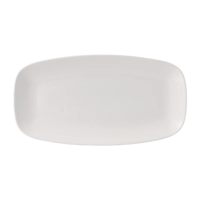 Churchill Chefs' Plates Oblong Platters White 355x189mm (6 Pack)