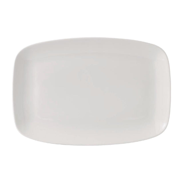 Churchill Chefs' Plates Oblong Platters White 334x234mm (6 Pack)