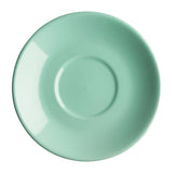 FF998 Olympia Cafe Flat White Saucers Aqua 135mm (Pack of 12)