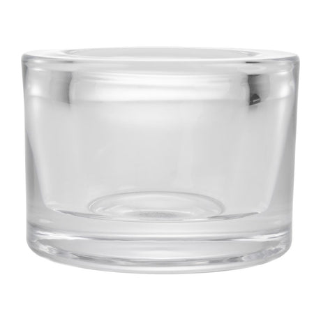 FG056 Utopia Chunky Clear Tealight Holders (Pack of 12)