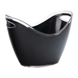 FH175 Utopia Small Champagne Bucket Black 270(Ã˜)mm (Pack of 6) - JD Catering Equipment Solutions Ltd