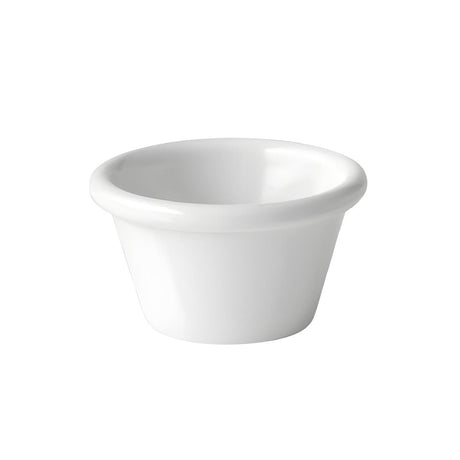 Utopia Melamine Ramekins White 40ml (12 Pack)