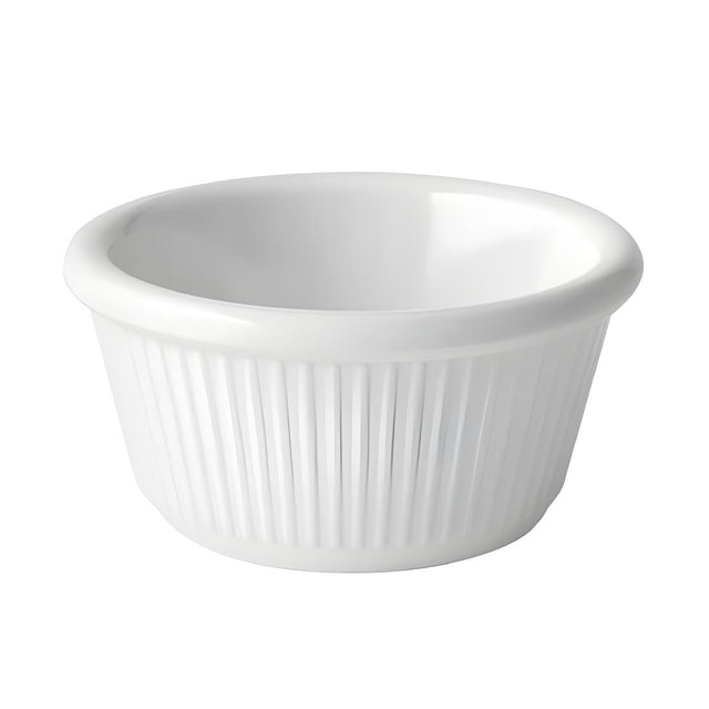 Utopia Fluted Ramekins White 90ml (12 Pack)