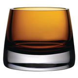 FH765 Utopia Joy Votive Glasses Amber 80mm (Pack of 6) - JD Catering Equipments Ltd