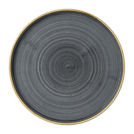FJ912 Stonecast Blueberry Walled Plate 10 1/4 " (Box 6)