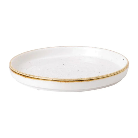 FJ917 Stonecast Barley White Walled Plate 6 1/8 " (Box 6) - JD Catering Equipment Solutions Ltd