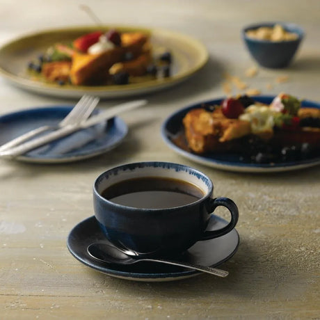 FJ956 Stonecast Plume Ultramarine Saucer 6 1/4 " (Pack of 12) - JD Catering Equipment Solutions Ltd