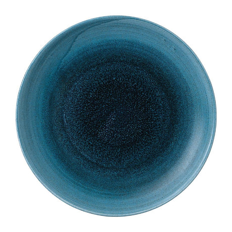 FJ965 Stonecast Aqueous Lagoon Coupe Plate 8 2/3 " (Box 12)