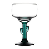 Libbey Cactus Margarita Green Stem Glasses 360ml/12oz (12 Pack)