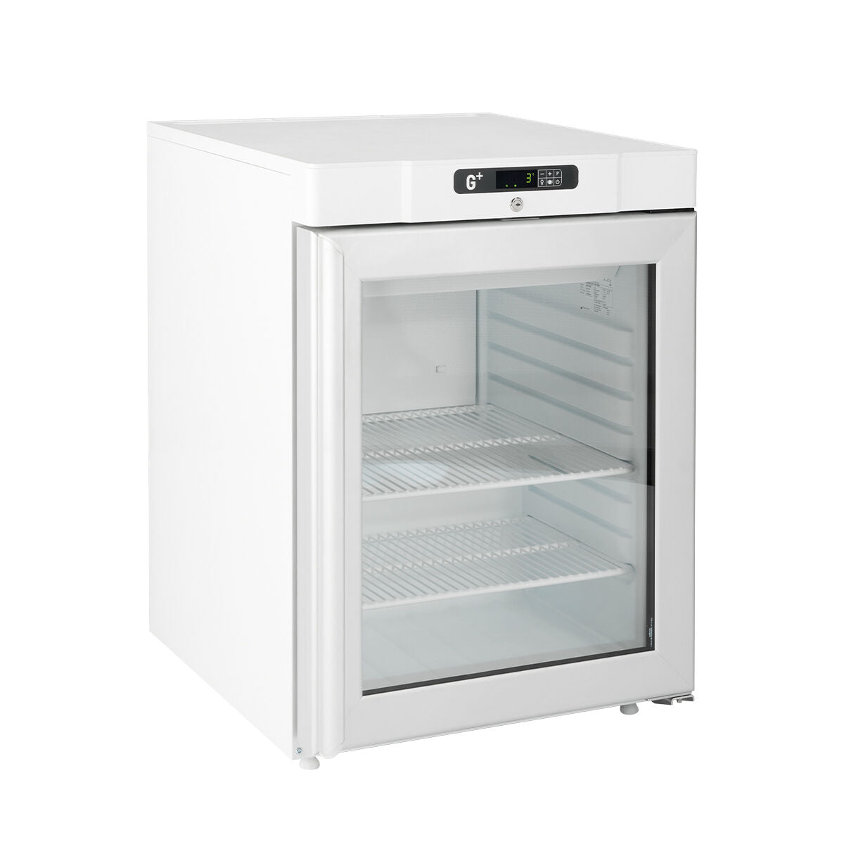 Gram Professional Compact GR200 W White Display Fridge