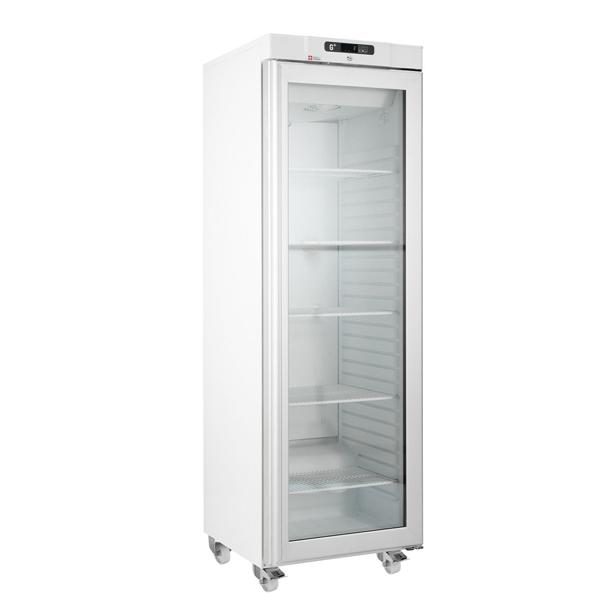 Gram Professional Compact GR400 W White Display Fridge