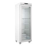 Gram Professional Compact GR400 W White Display Fridge
