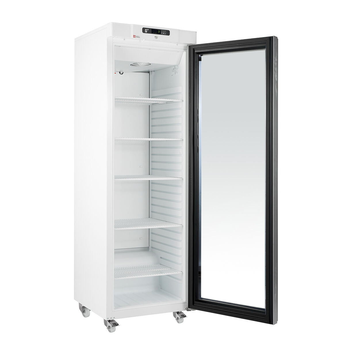 Gram Professional Compact GR400 W White Display Fridge